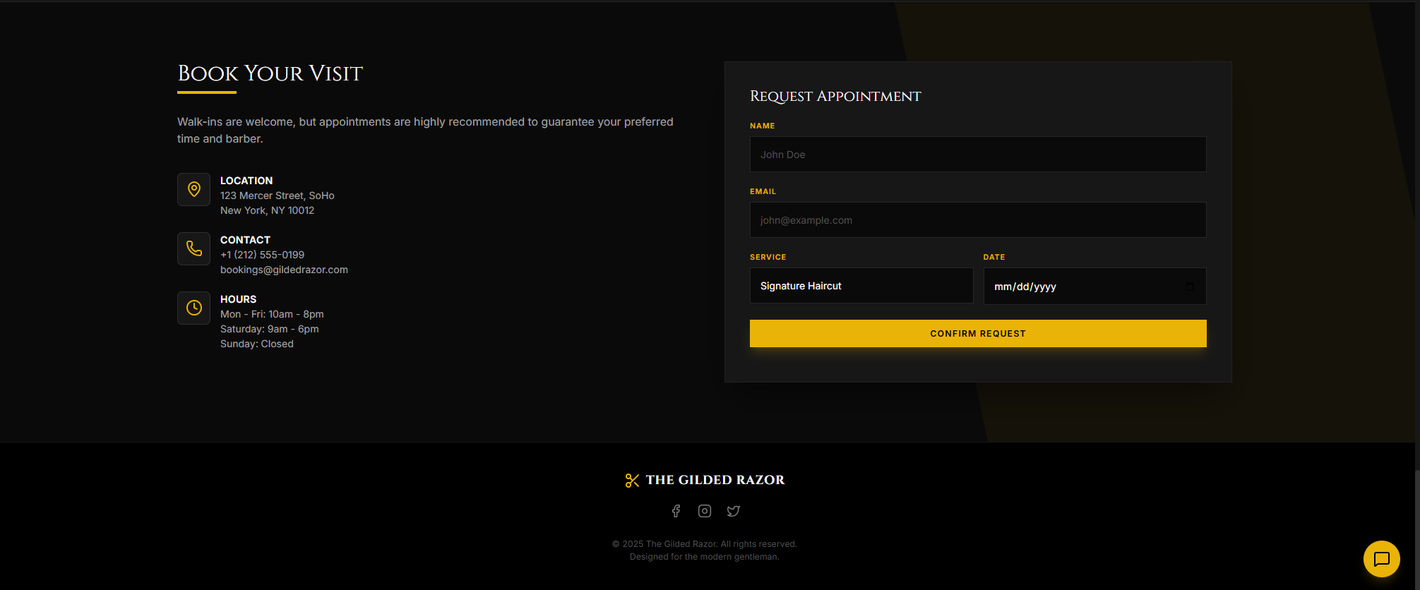 Booking System