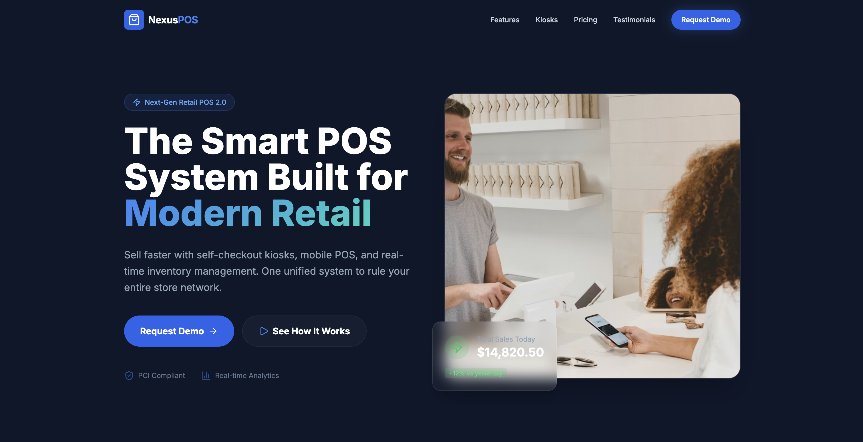 POS Main Interface